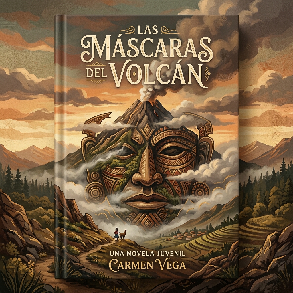 Portada de Las máscaras del volcán